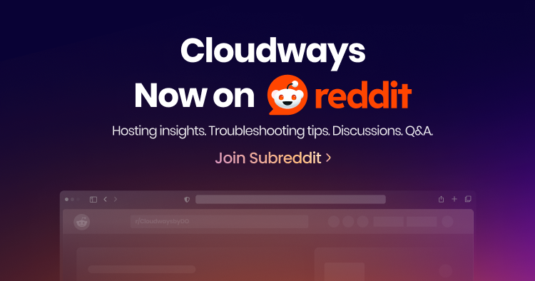 Cloudways Reddit Community
