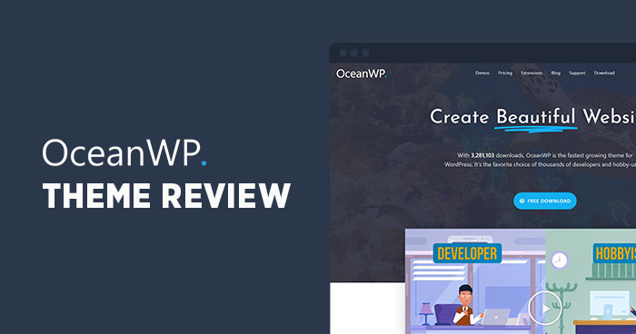 OceanWP WordPress Theme Review