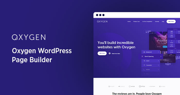 oxygen page builder
