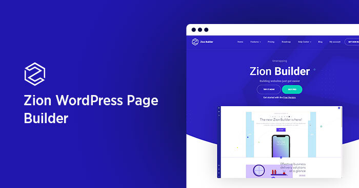 Zion Page Builder