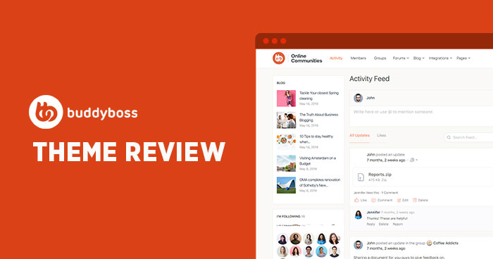 buddyboss Theme Review