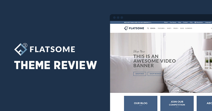 flatsome WordPress theme review