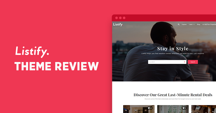 listify theme review
