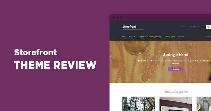 storefront theme review