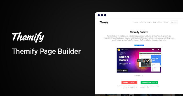 themify Page builder