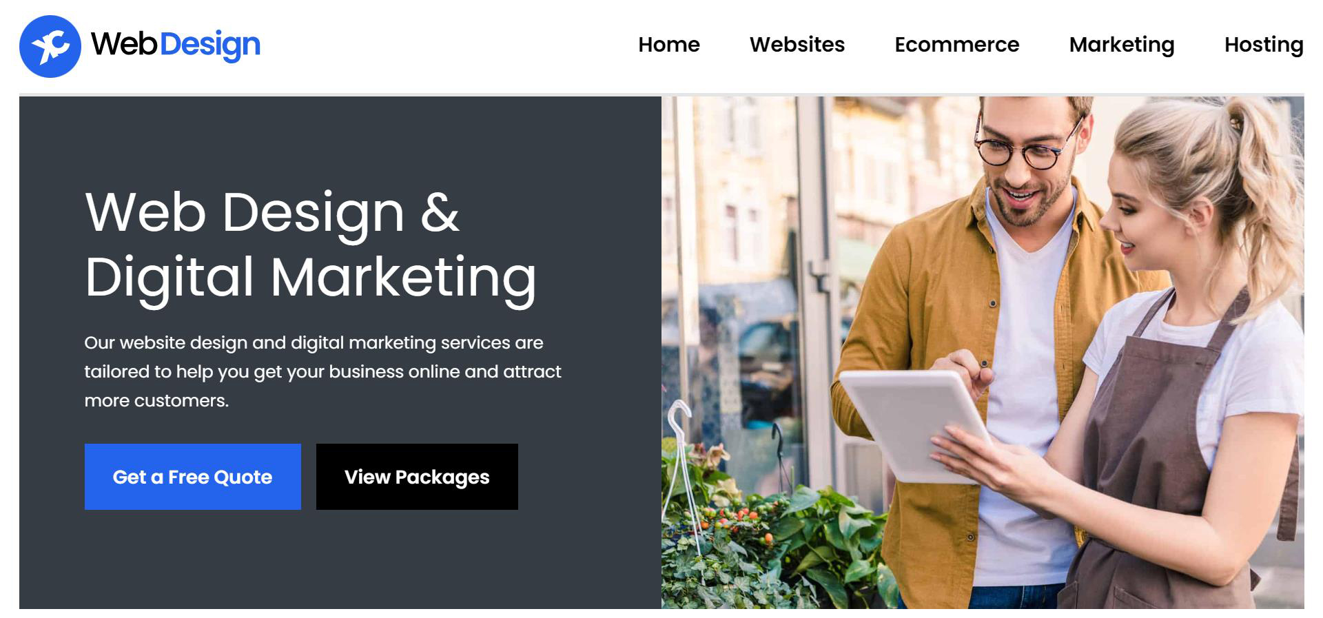 kc web design homepage