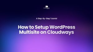 How to Setup WordPress Multisite on Cloudways