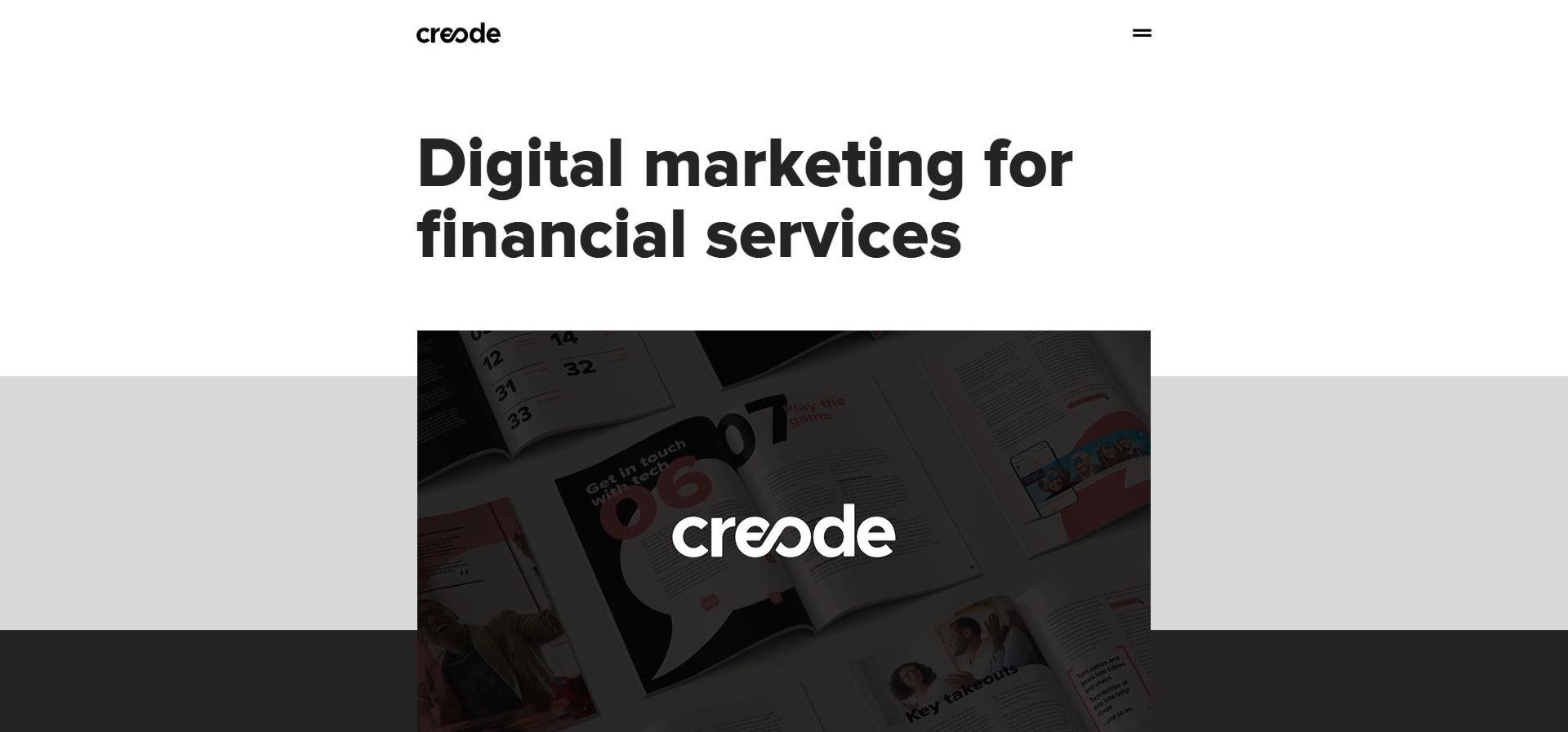 creode homepage