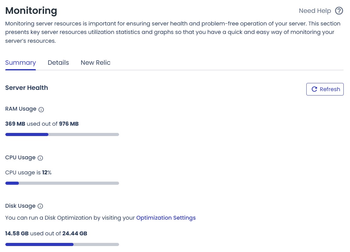 server health monitoring