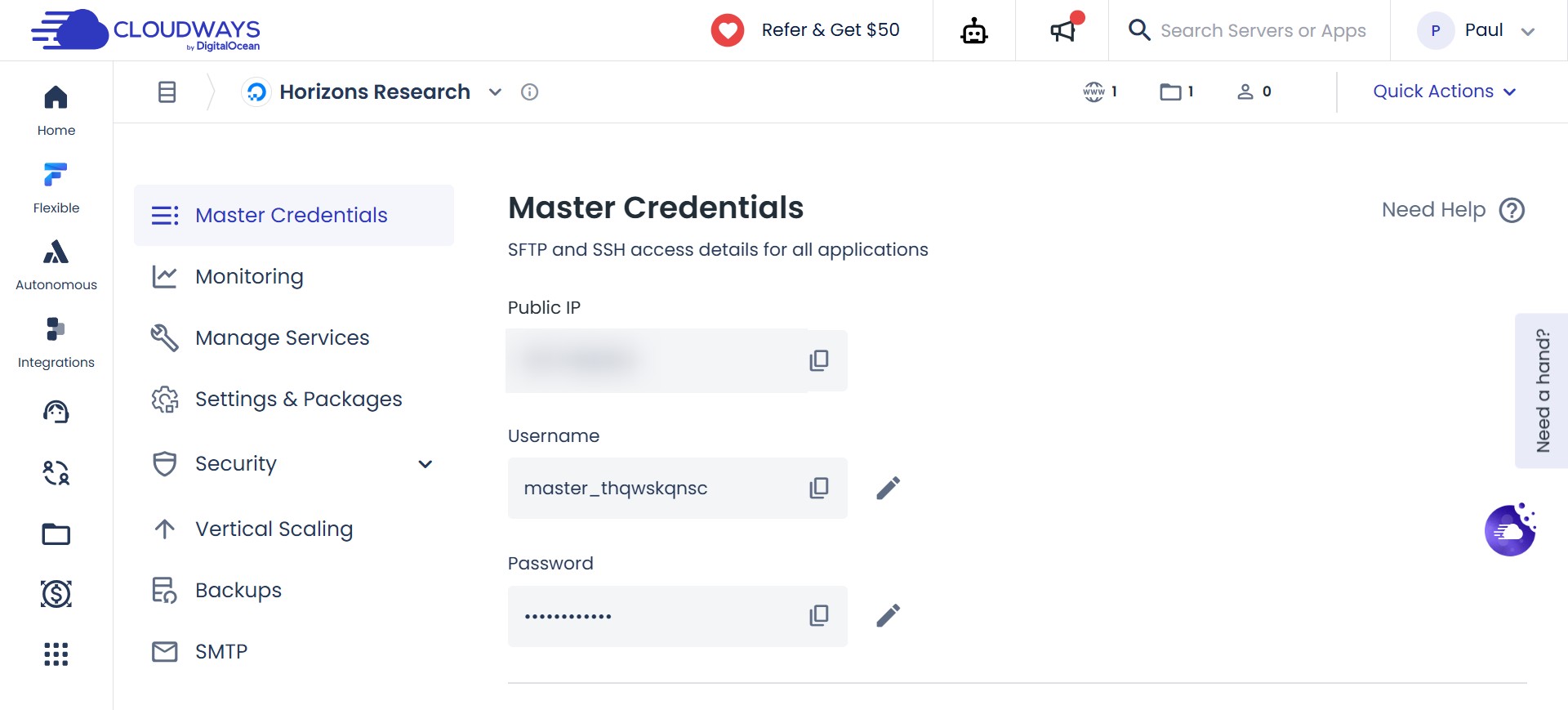 cloudways server management