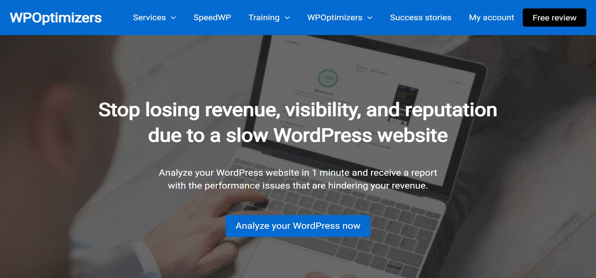 wpoptimizers homepage